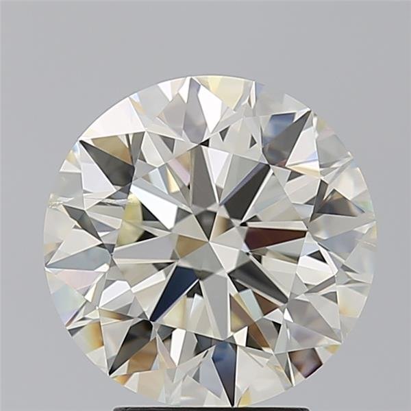 4.01ct K SI1 Excellent Cut Round Diamond