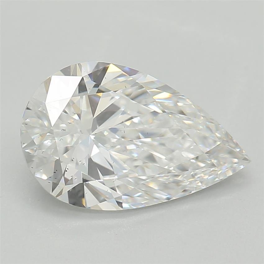 1.04ct D SI1 Rare Carat Ideal Cut Pear Lab Grown Diamond