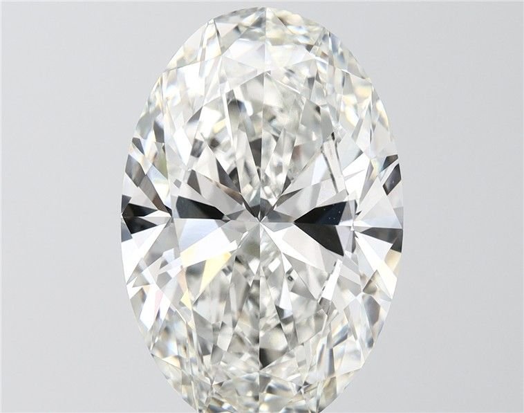 10.21ct G VVS2 Rare Carat Ideal Cut Oval Lab Grown Diamond