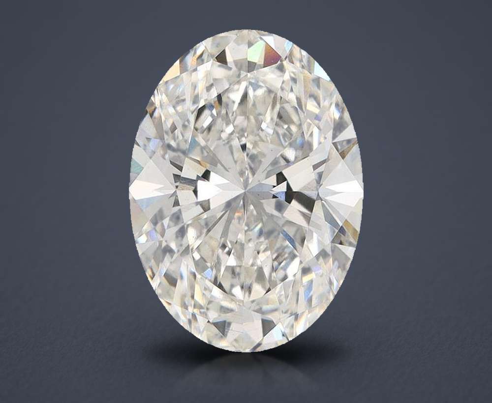 5.13 Carat Oval Lab Diamond