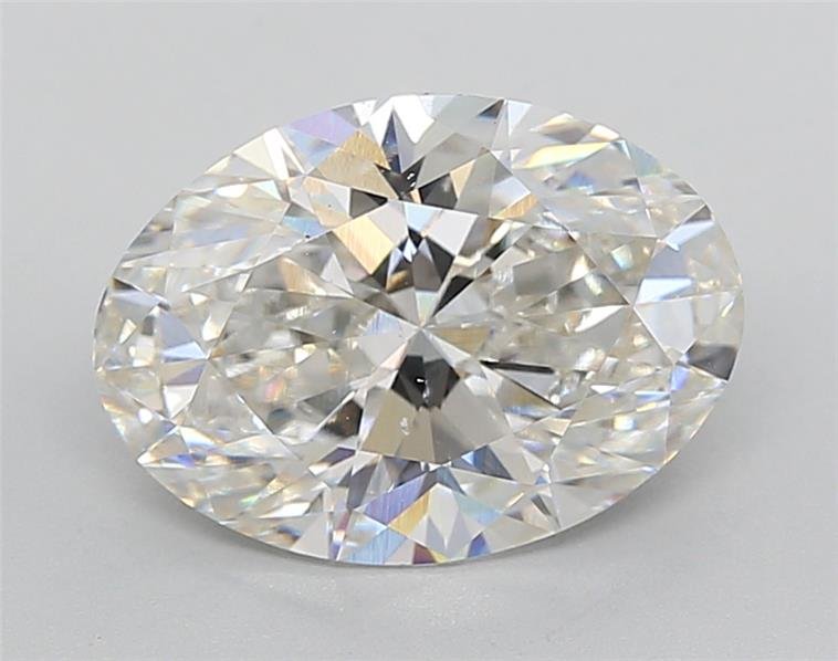 4.09ct G VVS2 Rare Carat Ideal Cut Oval Lab Grown Diamond