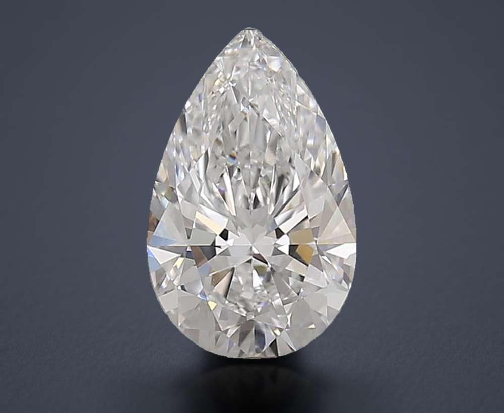1.50 Carat Pear Lab Diamond