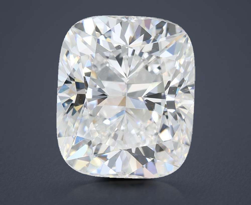 4.10 Carat Cushion Lab Diamond