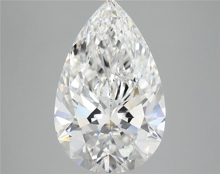 4.76 Carat Pear Lab Diamond