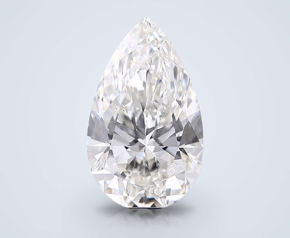 4.01 Carat Pear Lab Diamond