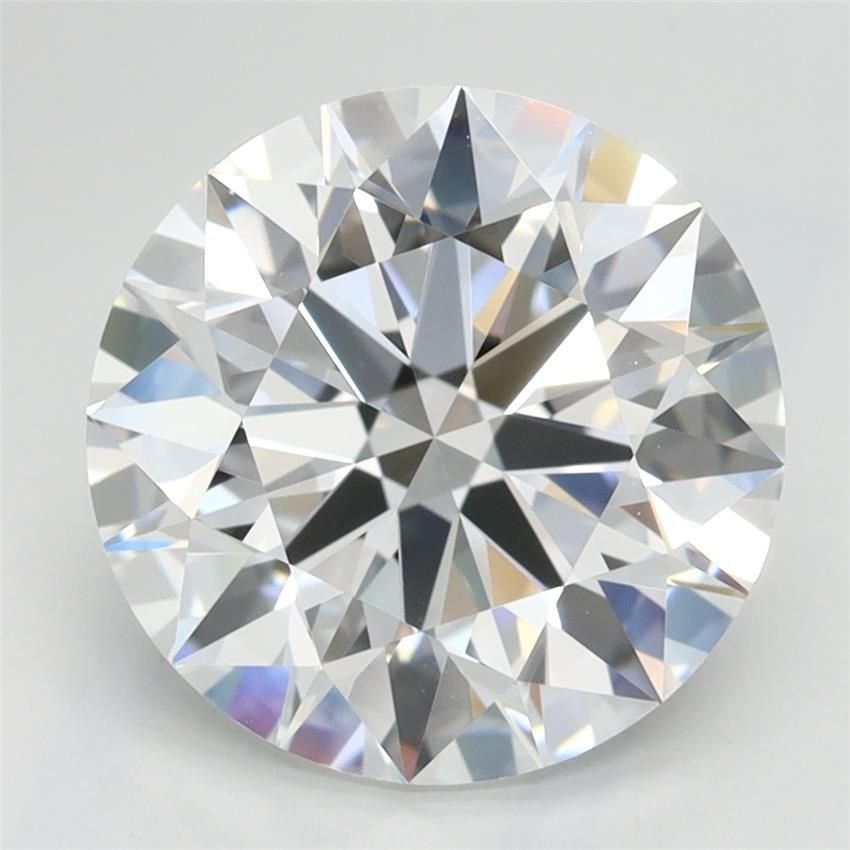 3.29ct D VVS1 Rare Carat Ideal Cut Round Lab Grown Diamond