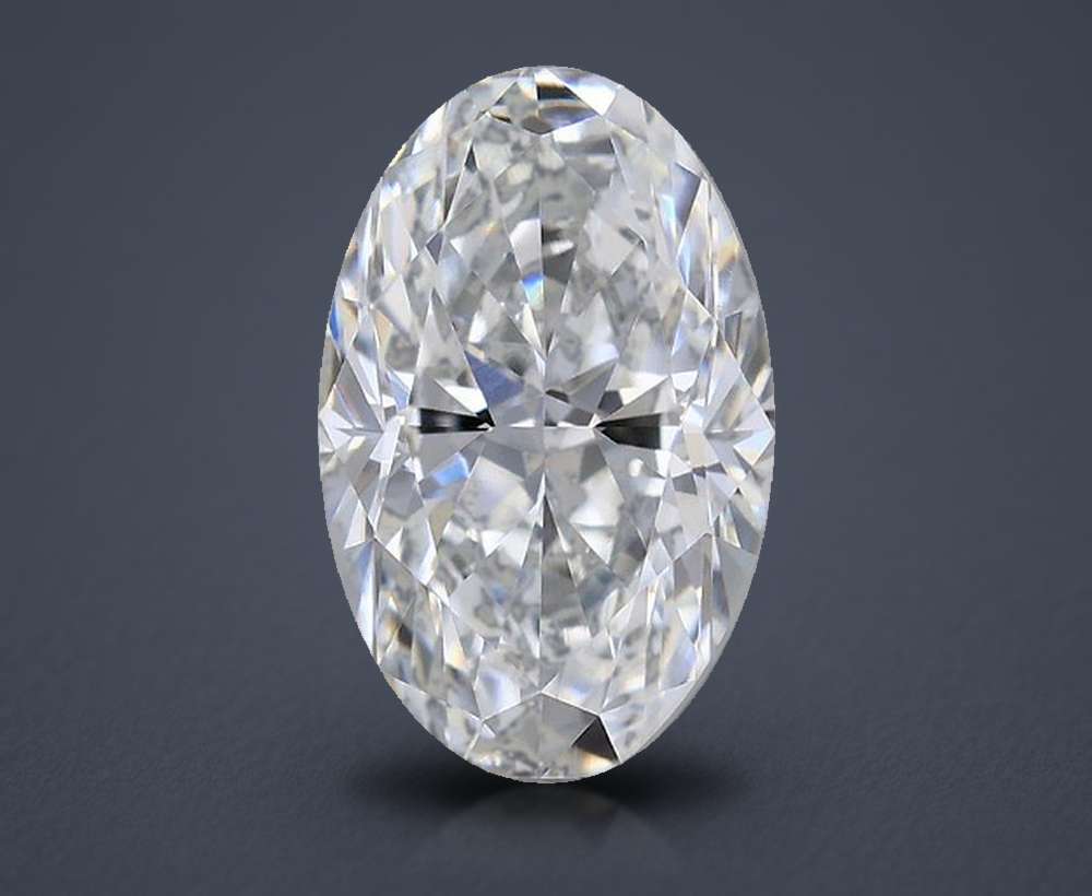 0.50 Carat Oval Natural Diamond