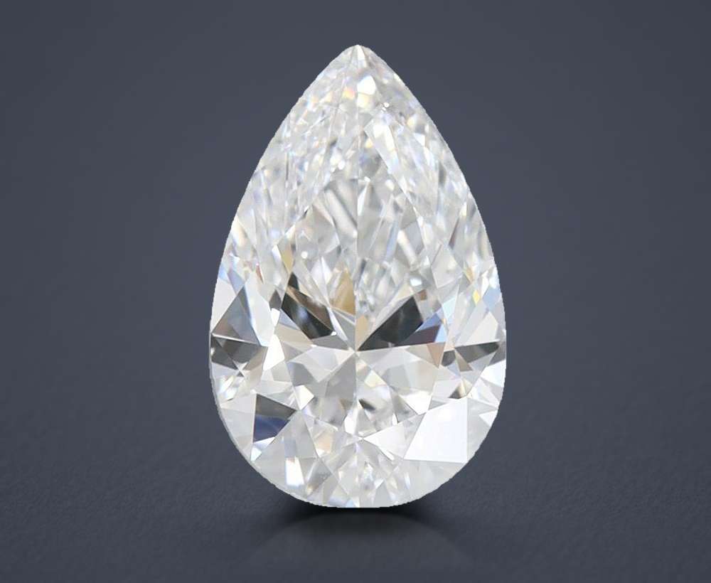 1.29 Carat Pear Lab Diamond
