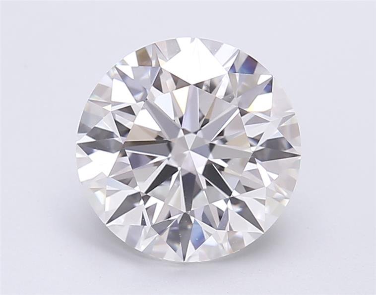 3.34ct D VVS2 Ideal Cut Round Lab Grown Diamond