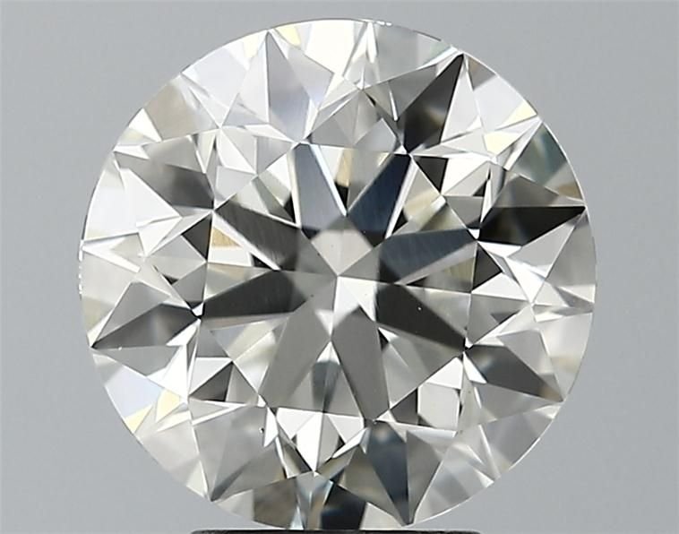 3.50ct J VS1 Excellent Cut Round Lab Grown Diamond