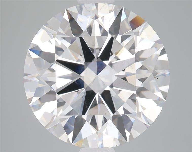 7.08ct F SI1 Rare Carat Ideal Cut Round Lab Grown Diamond