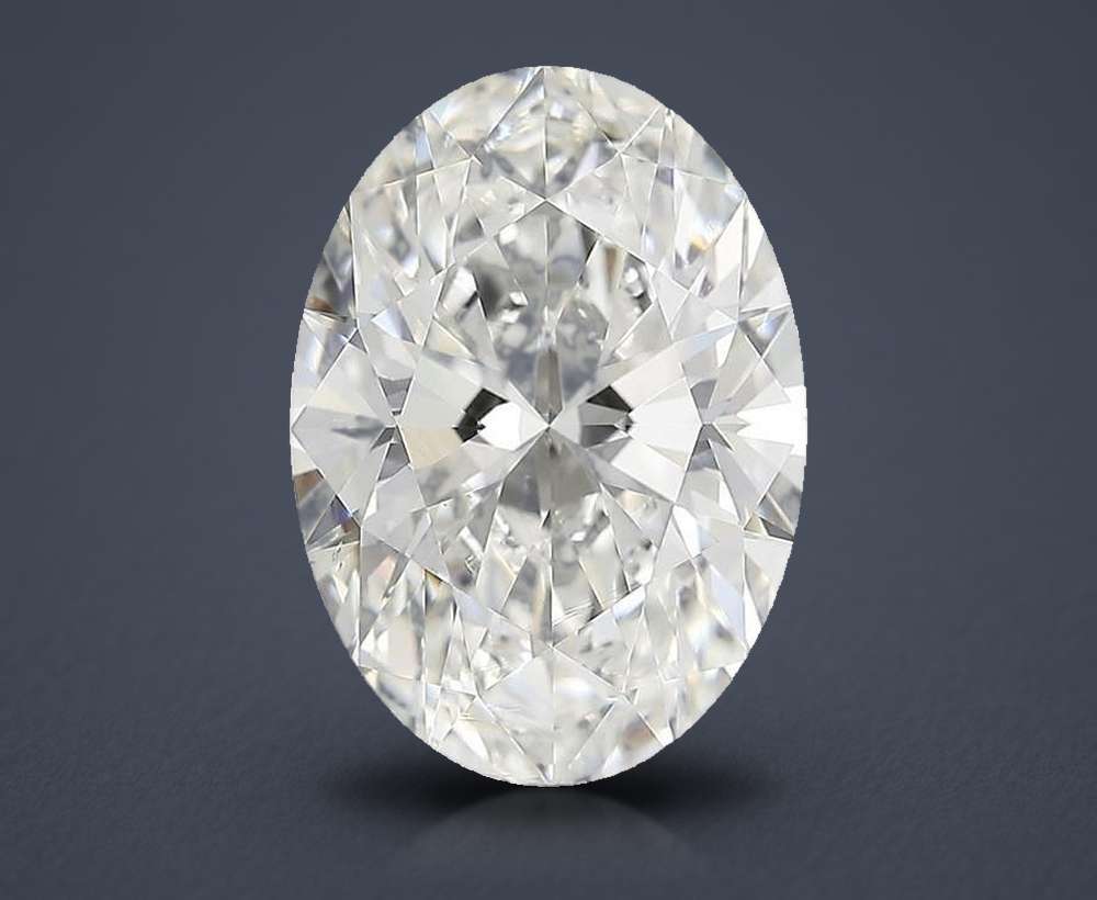4.02 Carat Oval Natural Diamond