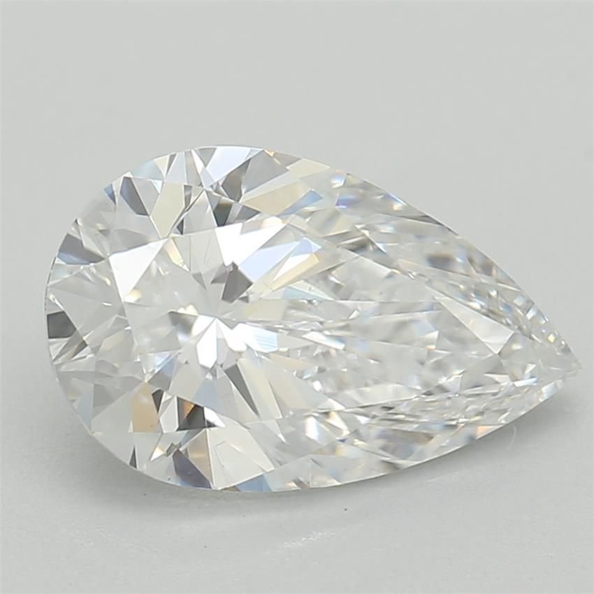 1.04ct D VS2 Rare Carat Ideal Cut Pear Lab Grown Diamond
