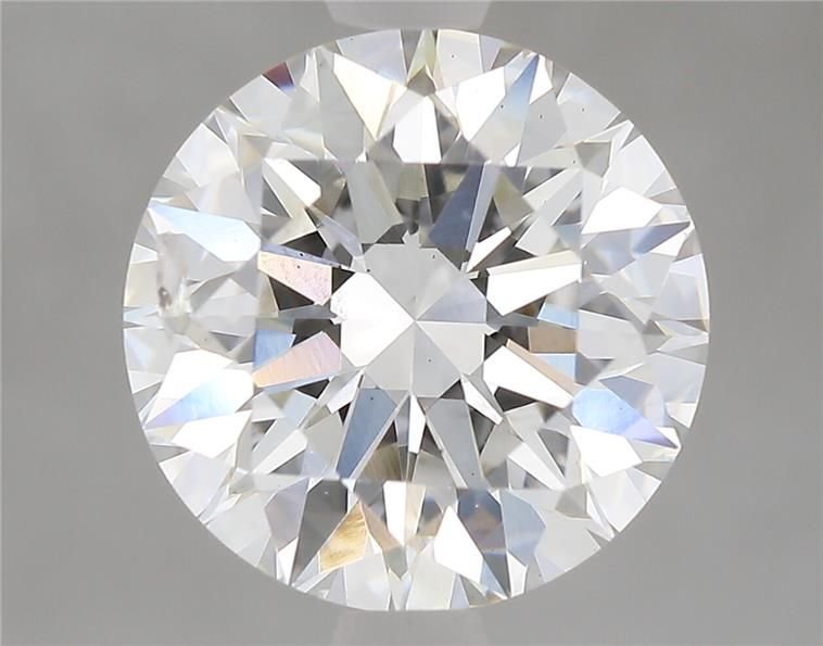 2.51ct H SI2 Excellent Cut Round Lab Grown Diamond