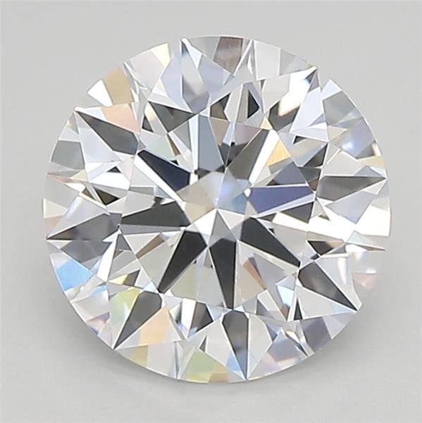 2.12ct D VVS2 Rare Carat Ideal Cut Round Lab Grown Diamond