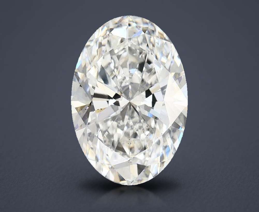 5.04 Carat Oval Lab Diamond