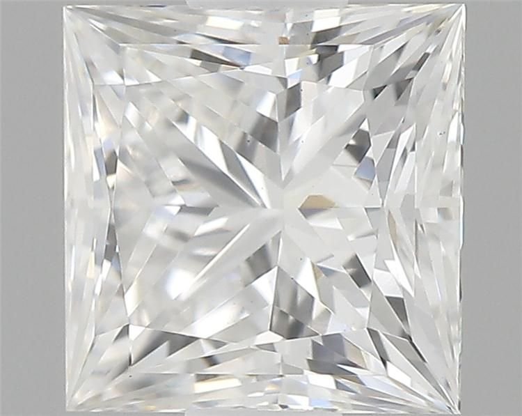 0.71ct F VS1 Rare Carat Ideal Cut Princess Lab Grown Diamond