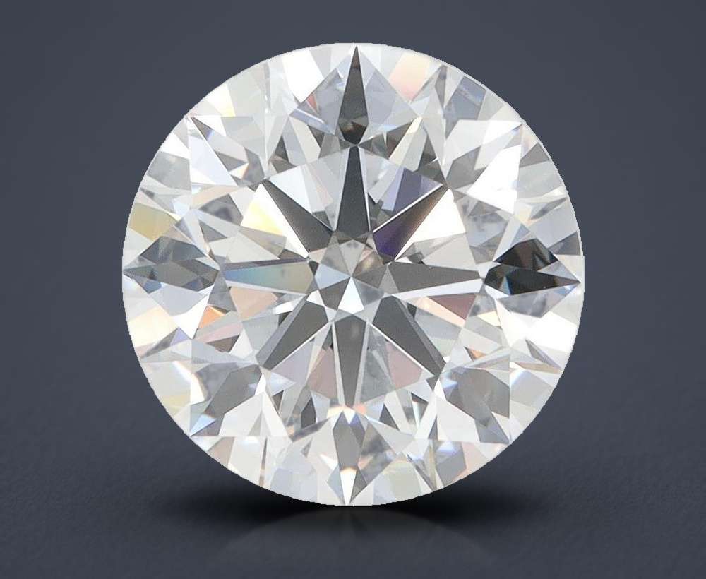 4.02 Carat Round Lab Diamond