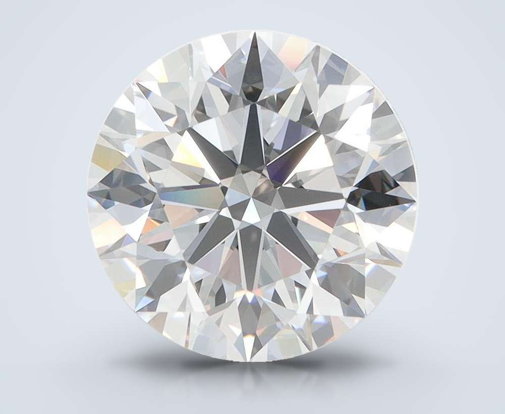 4.02 Carat Round Lab Diamond
