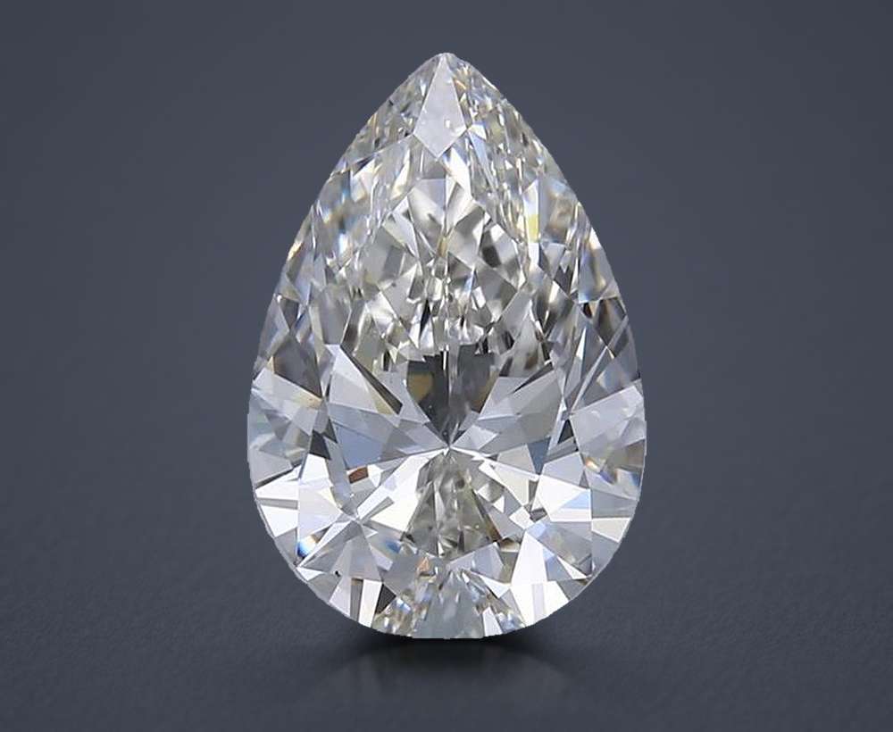 1.50 Carat Pear Lab Diamond