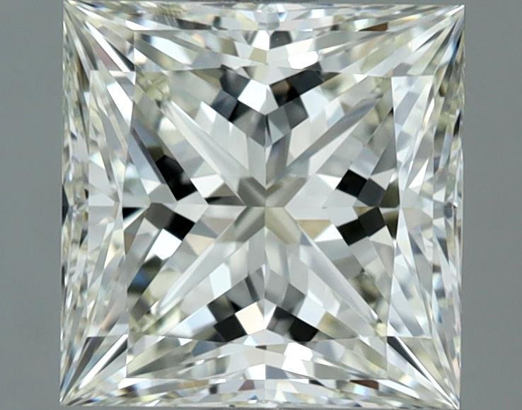 2.03ct K VVS1 Rare Carat Ideal Cut Princess Diamond