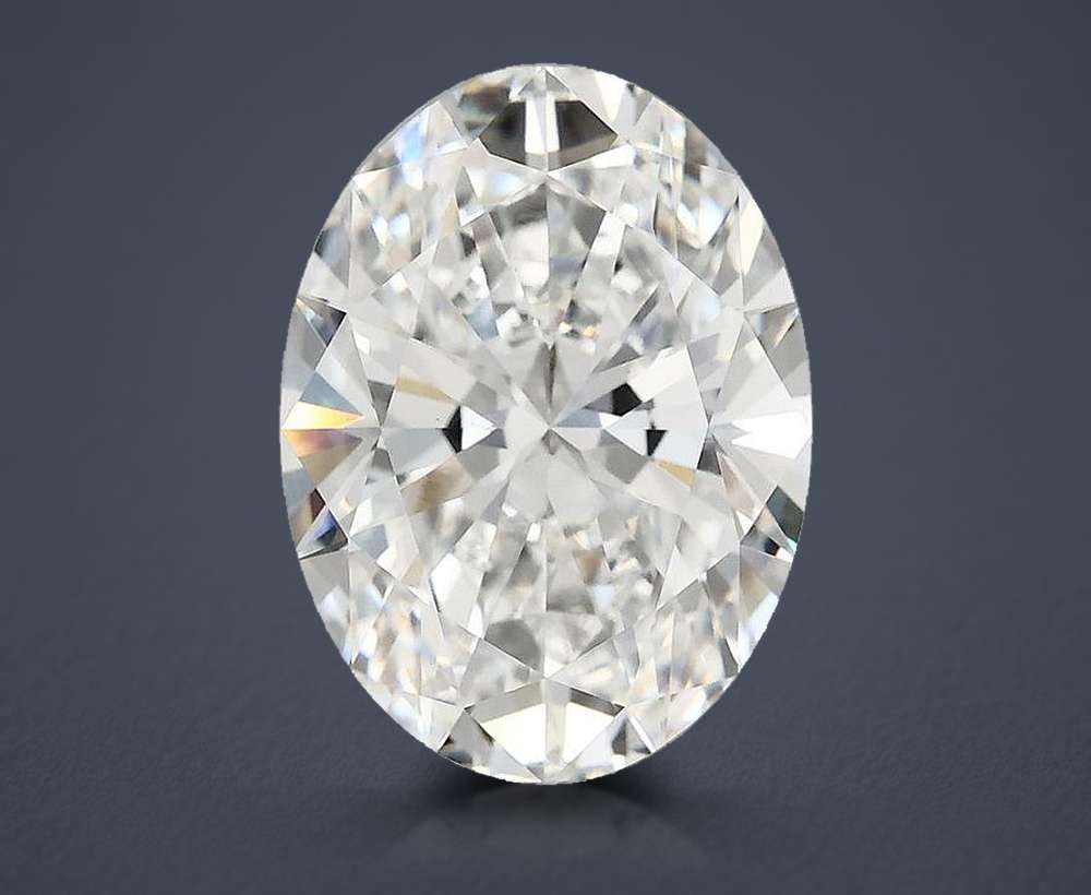 4.92 Carat Oval Lab Diamond