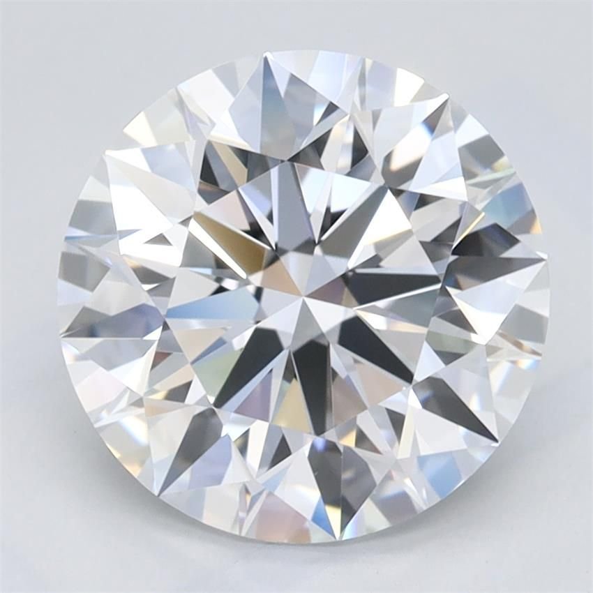 2.56ct D VVS1 Rare Carat Ideal Cut Round Lab Grown Diamond