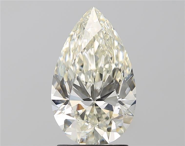 2.08ct J VS1 Rare Carat Ideal Cut Pear Diamond