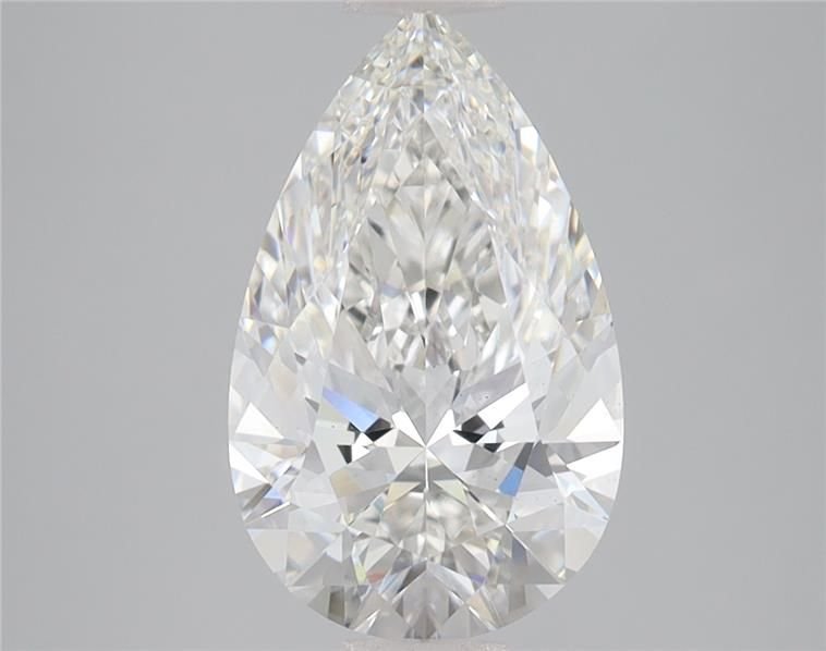 2.77 Carat Pear Lab Diamond