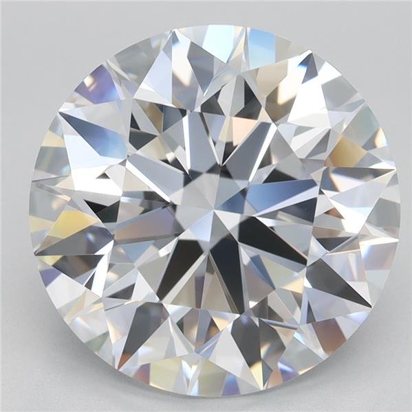 5.11ct E VVS1 Rare Carat Ideal Cut Round Lab Grown Diamond