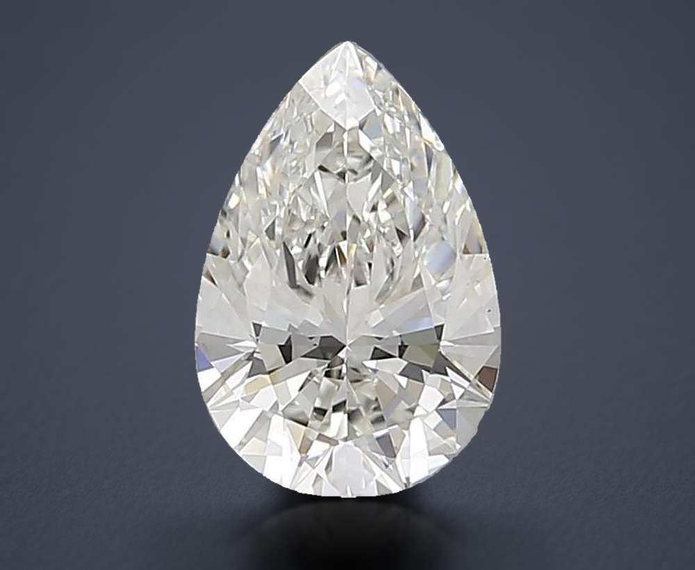 1.58 Carat Pear Lab Diamond