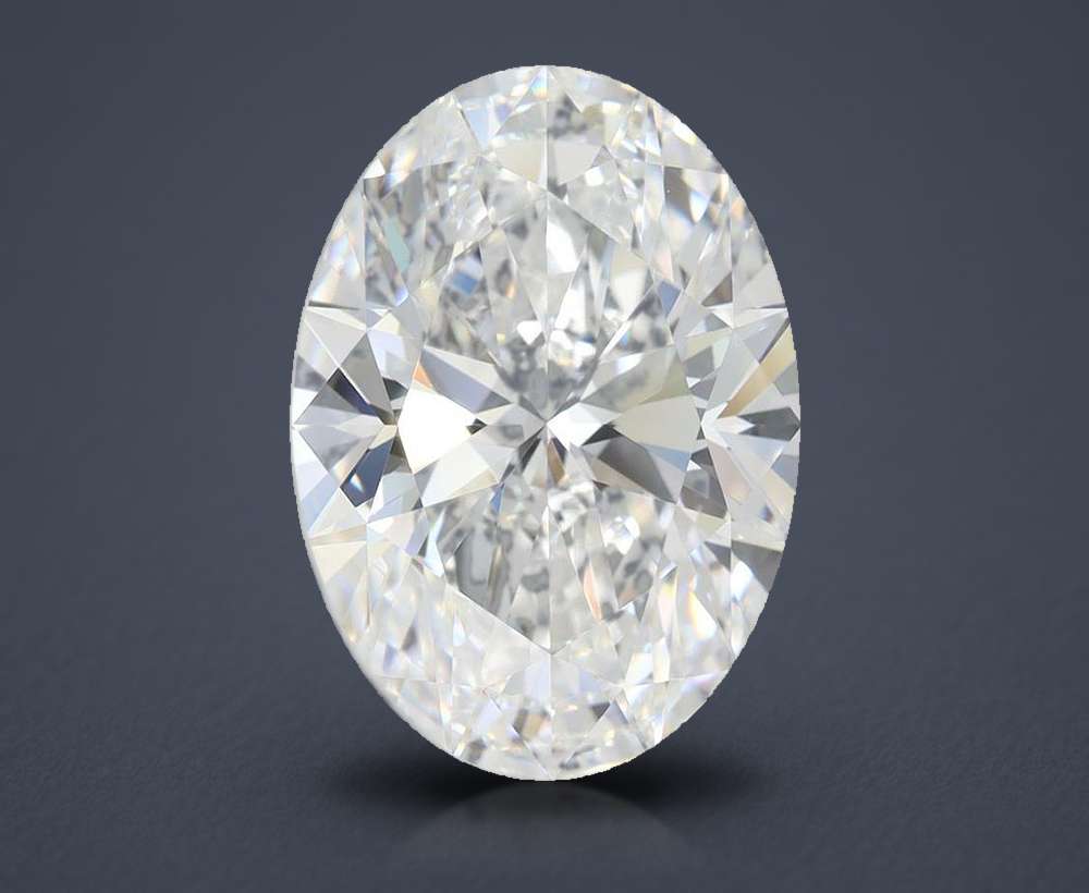 5.29 Carat Oval Lab Diamond