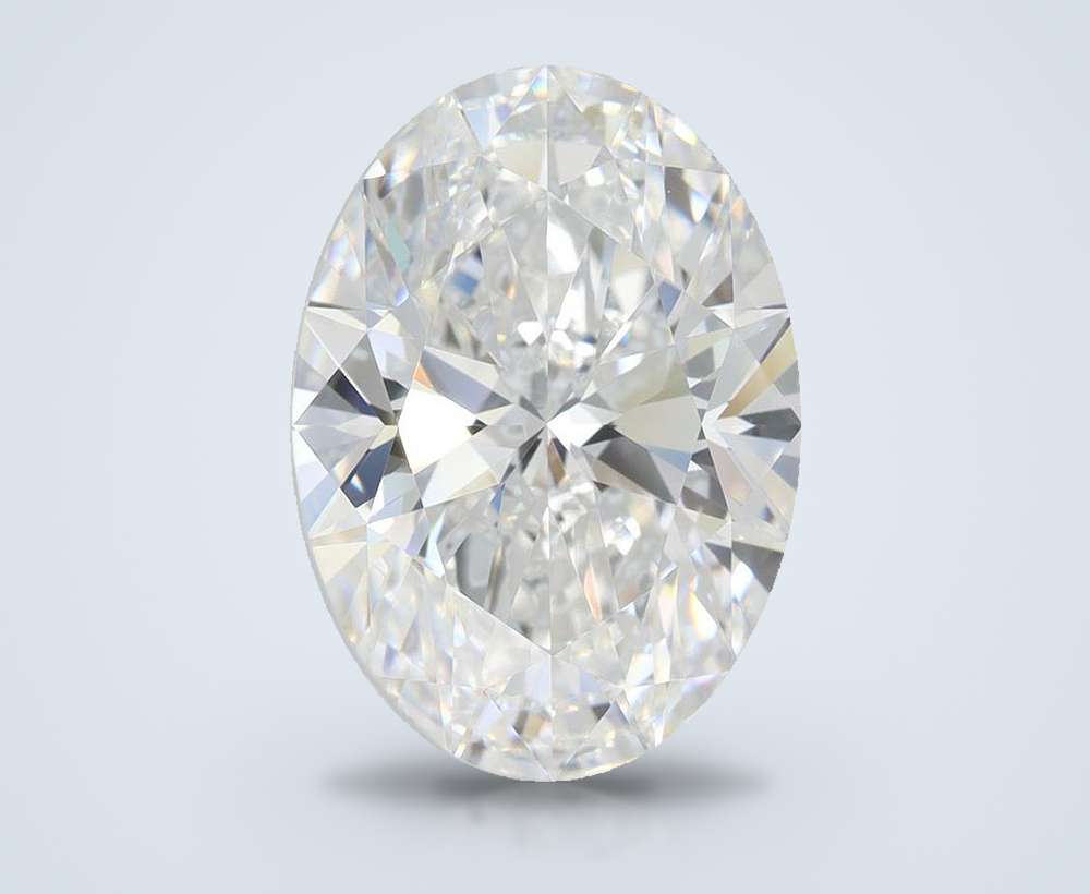 5.29 Carat Oval Lab Diamond