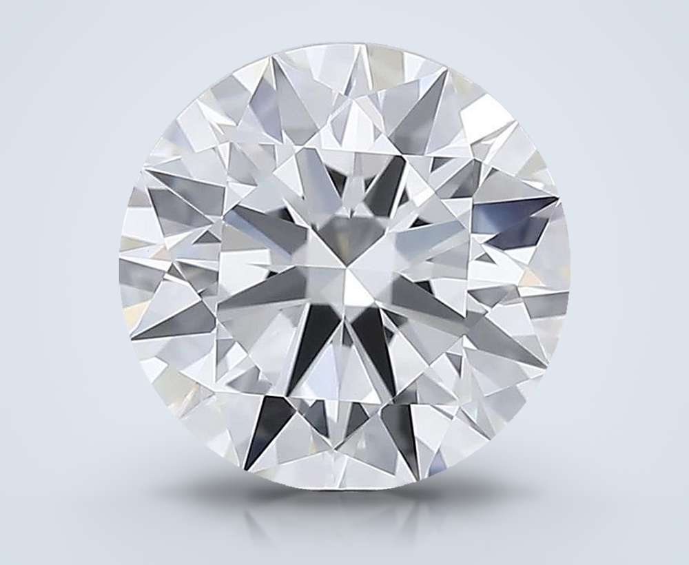 3.07 Carat Round Lab Diamond