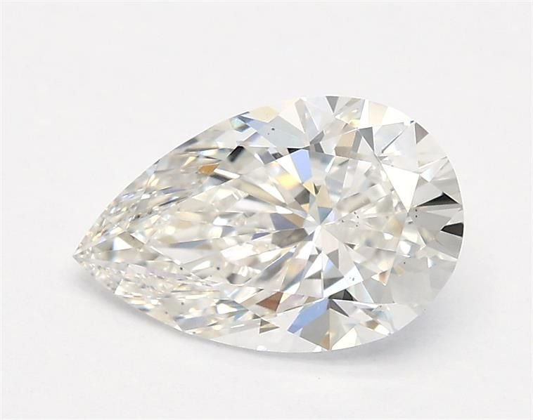 1.02ct F VS2 Very Good Cut Pear Lab Grown Diamond