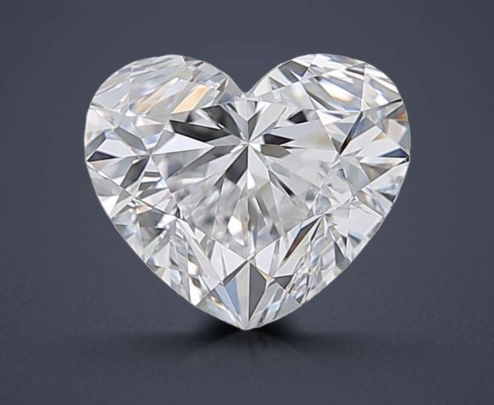 0.90 Carat Heart Natural Diamond