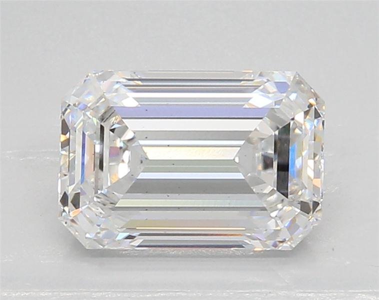 2.57ct D VS2 Rare Carat Ideal Cut Emerald Lab Grown Diamond