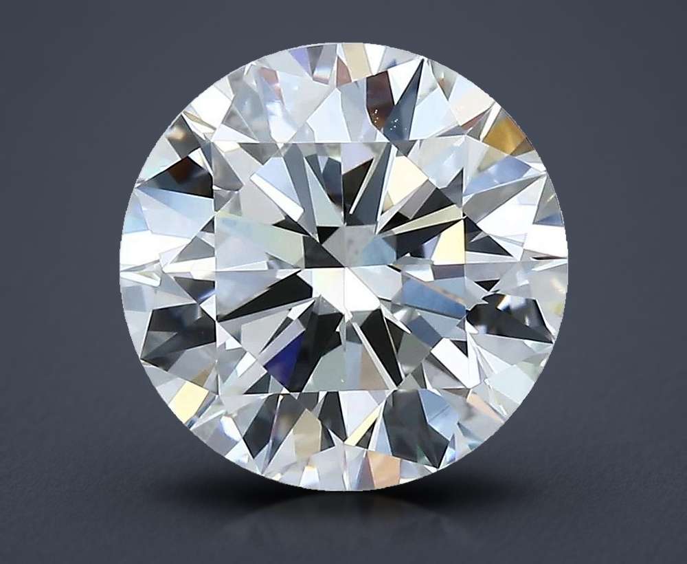3.41 Carat Round Natural Diamond