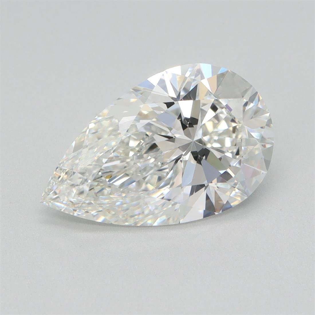 1.59ct G VVS2 Rare Carat Ideal Cut Pear Lab Grown Diamond