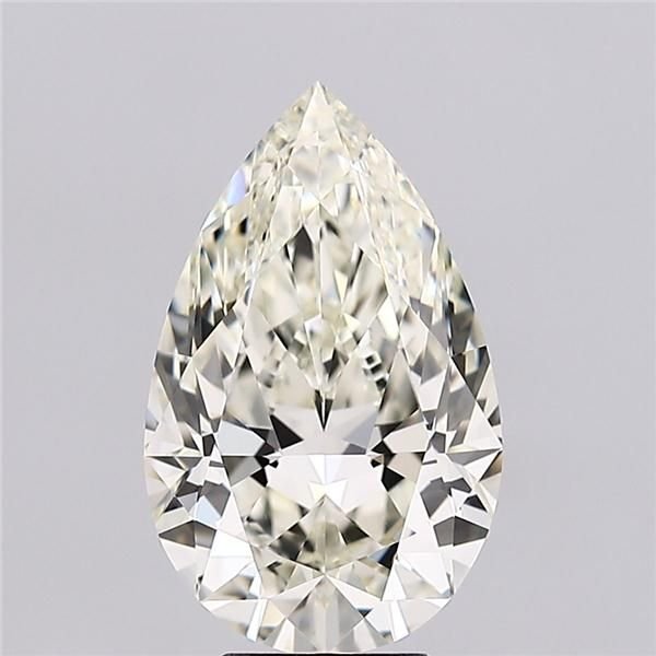 5.15ct J VVS2 Rare Carat Ideal Cut Pear Diamond