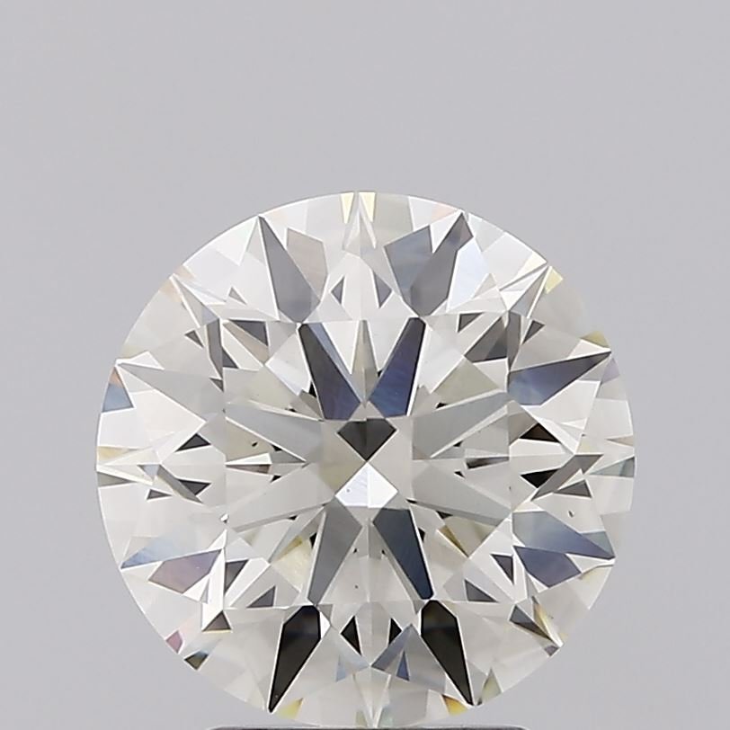 3.08ct J VS1 Rare Carat Ideal Cut Round Lab Grown Diamond