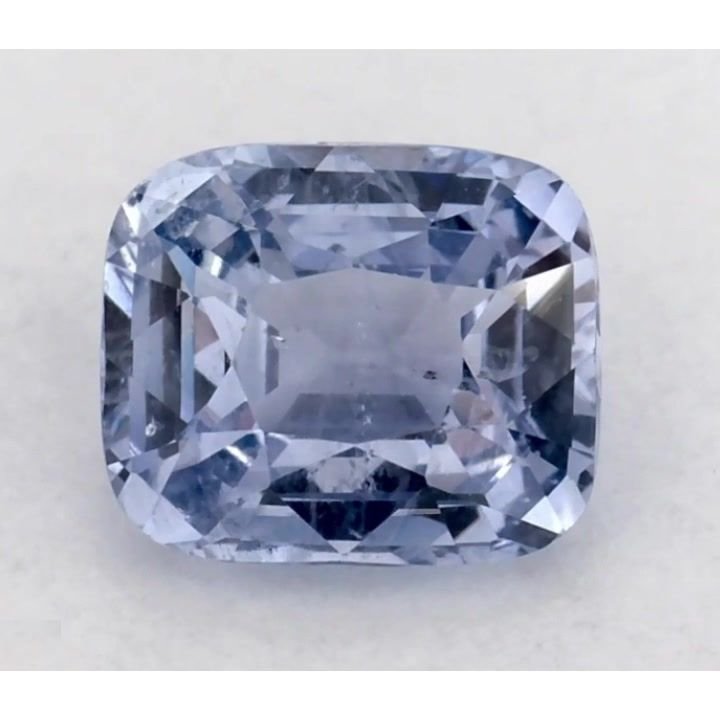1.37 Carat Blue Cushion Sapphire