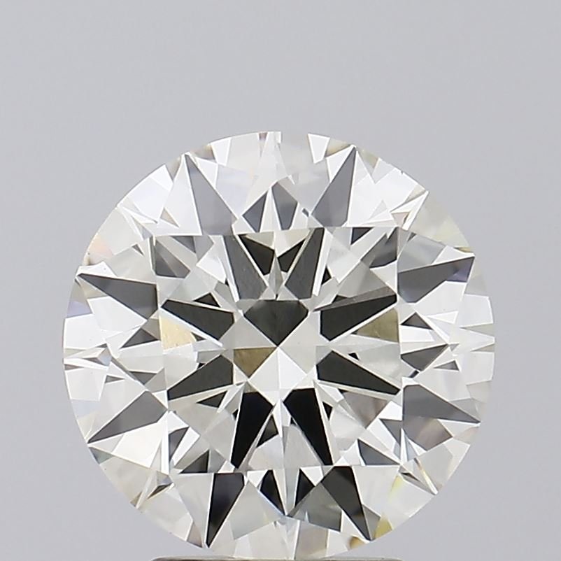 3.17ct J VVS2 Rare Carat Ideal Cut Round Lab Grown Diamond