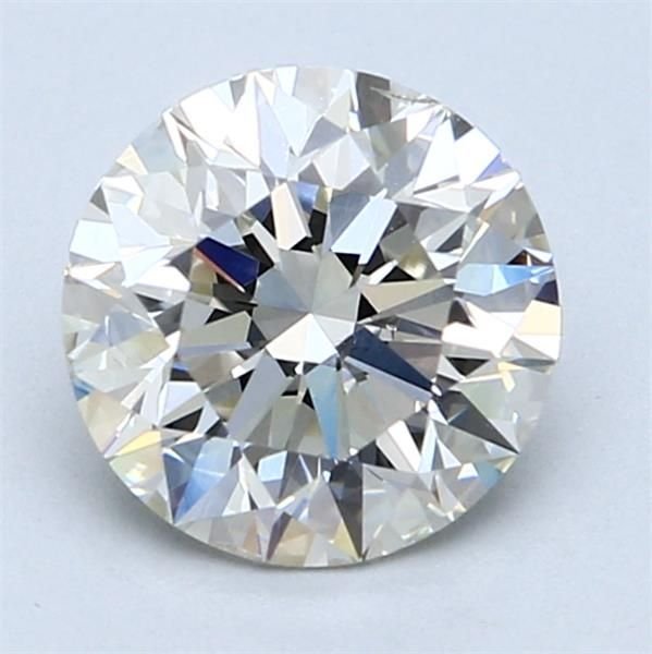2.01ct J SI1 Rare Carat Ideal Cut Round Diamond