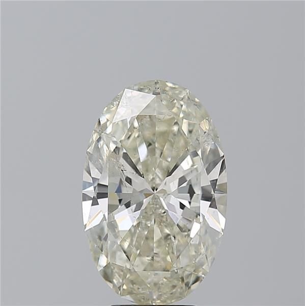 4.56ct J SI2 Very Good Cut Oval Diamond