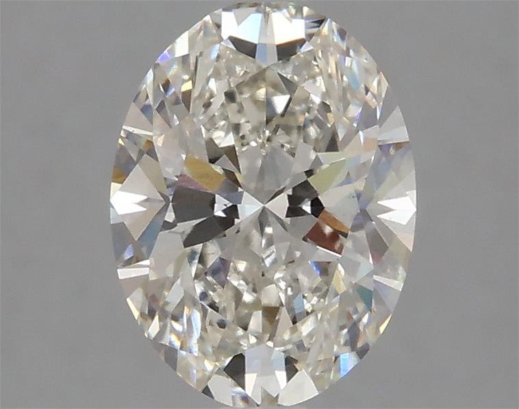 1.69ct H VS2 Rare Carat Ideal Cut Oval Lab Grown Diamond