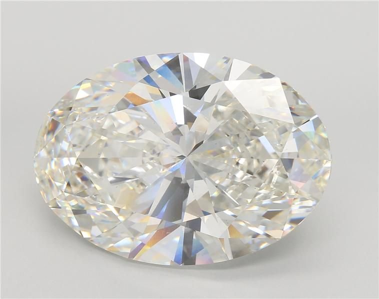 22.86ct G VS1 Rare Carat Ideal Cut Oval Lab Grown Diamond