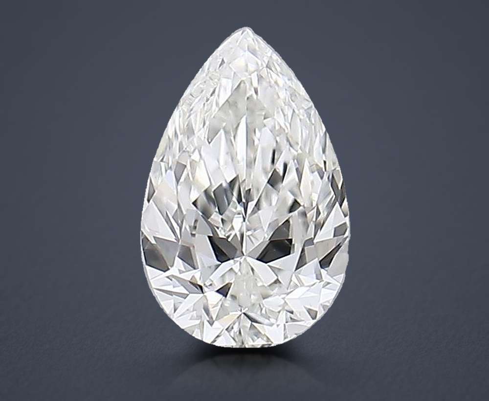 0.19 Carat Pear Natural Diamond
