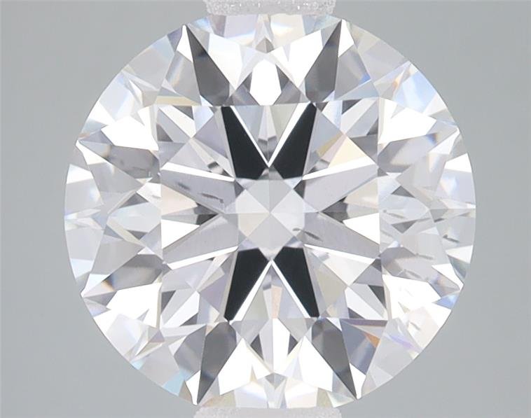 3.28ct D VS2 Rare Carat Ideal Cut Round Lab Grown Diamond