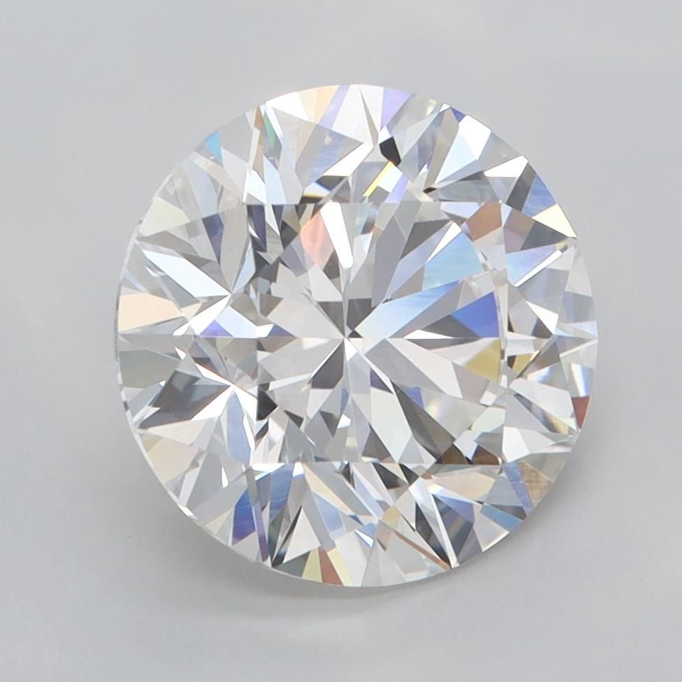 3.51 Carat Round Lab Diamond